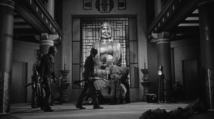 The Steel Helmet review,Samuel Fuller film,The Steel Helmet Samuel Fuller,The Steel Helmet Korean War,The Steel Helmet